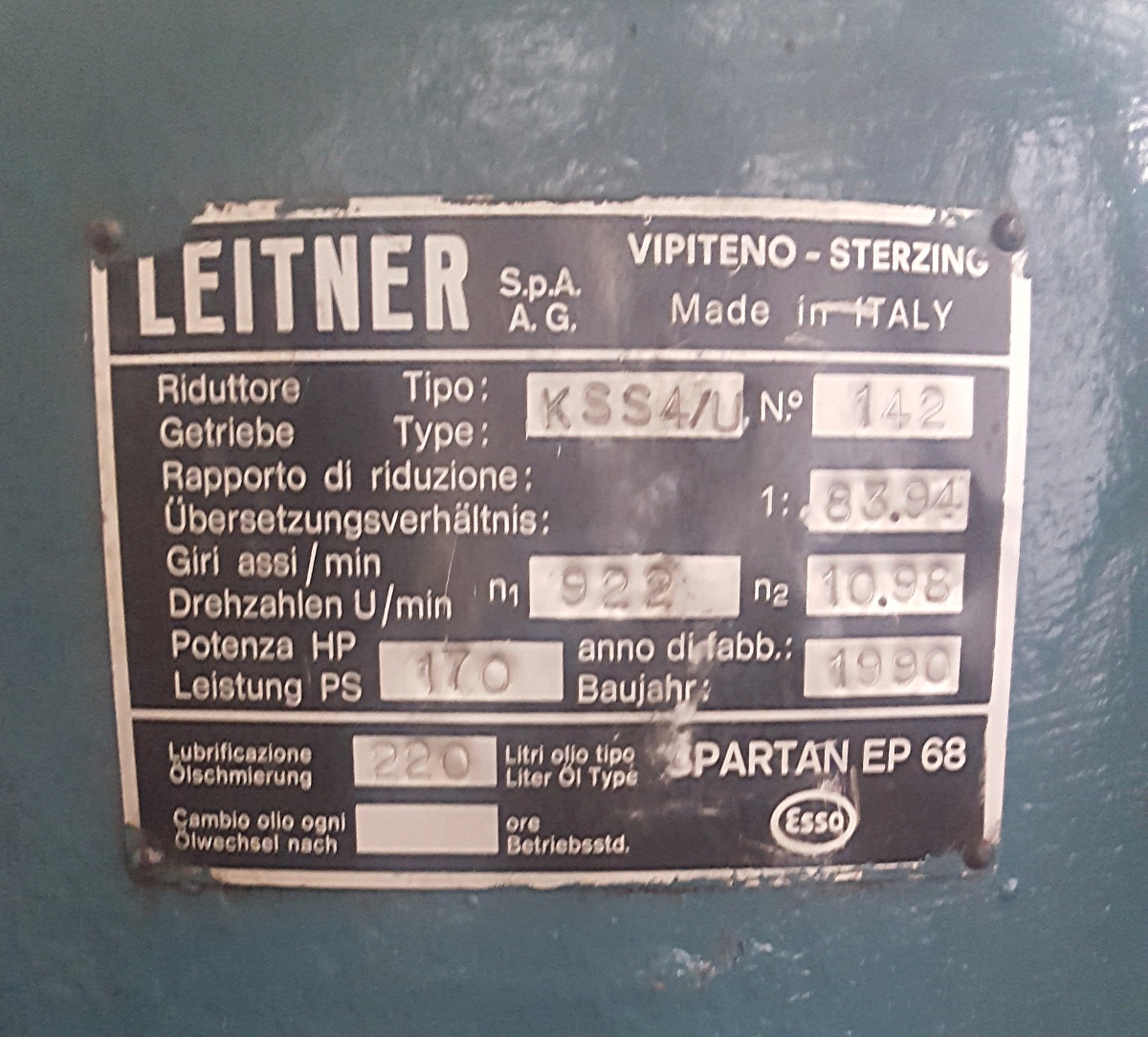 Nameplate