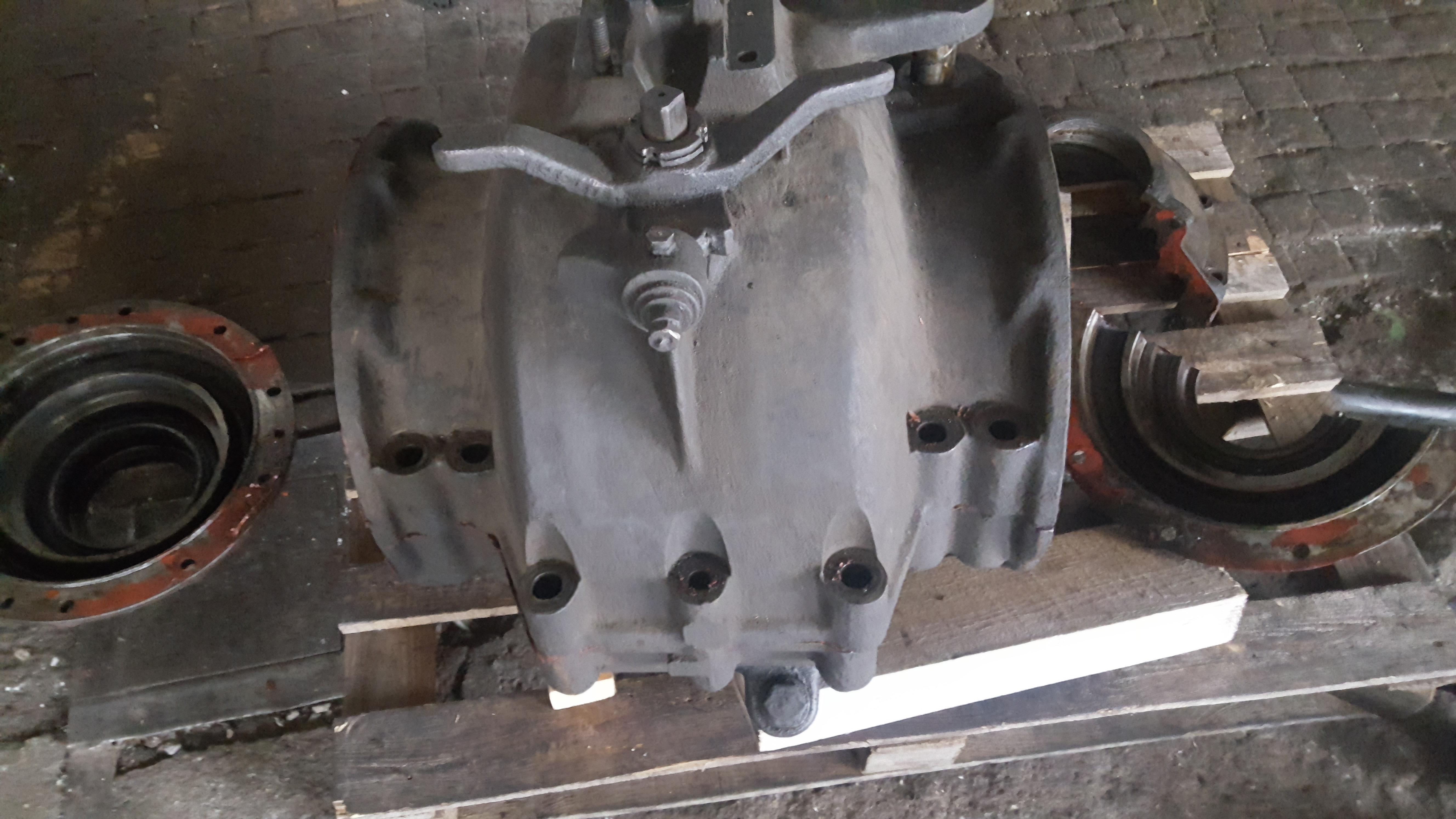 Gearbox upon delivery